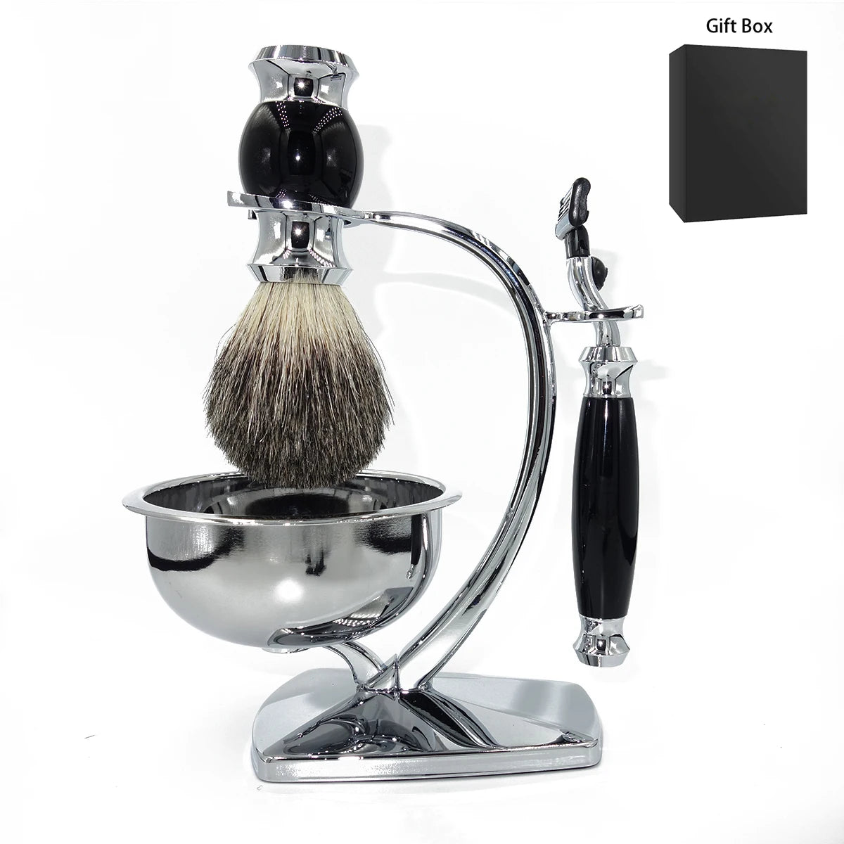 iRAZOR Luxury Classic 4 in 1 Men Shaving Kit Gift Set
