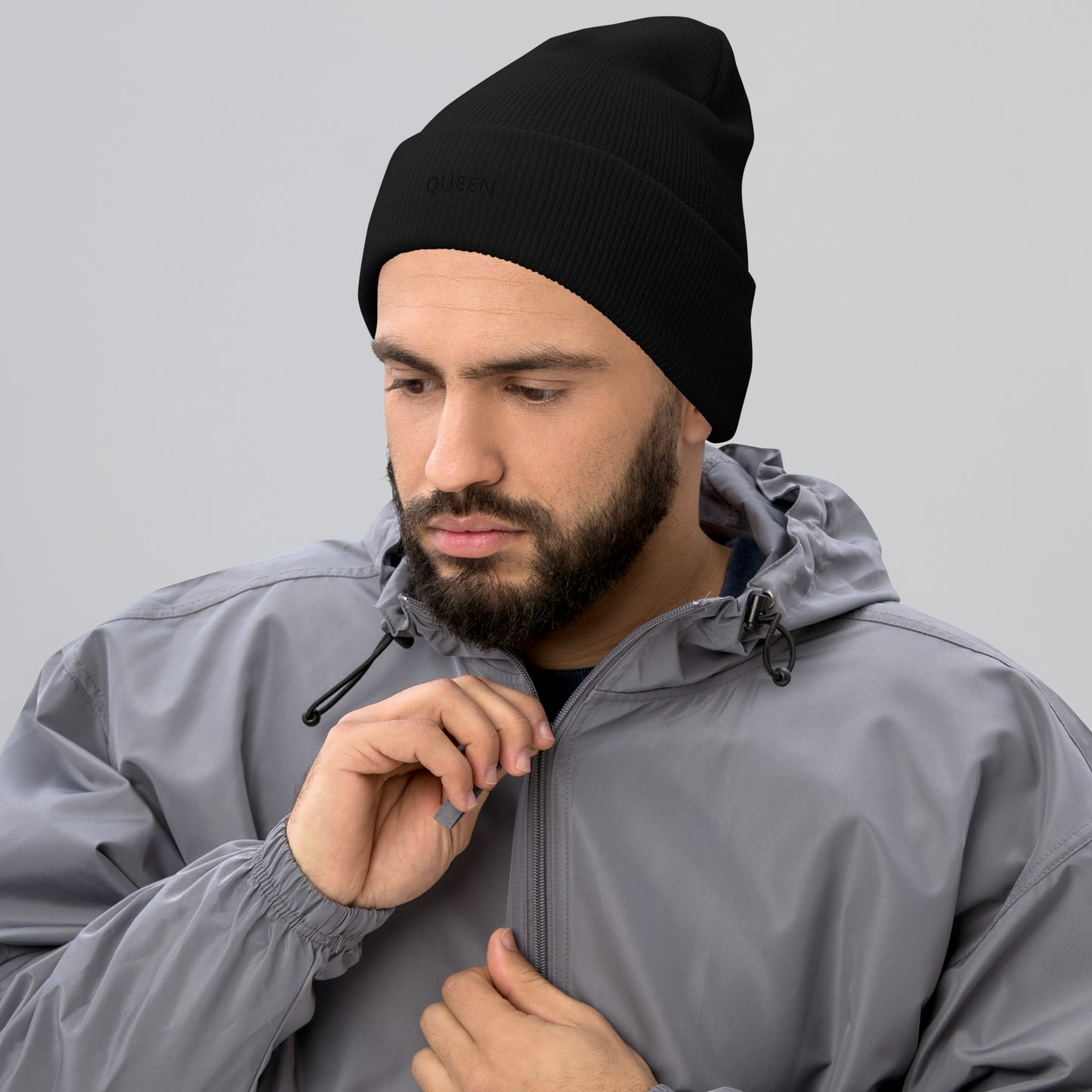 Queen Cuffed Beanie