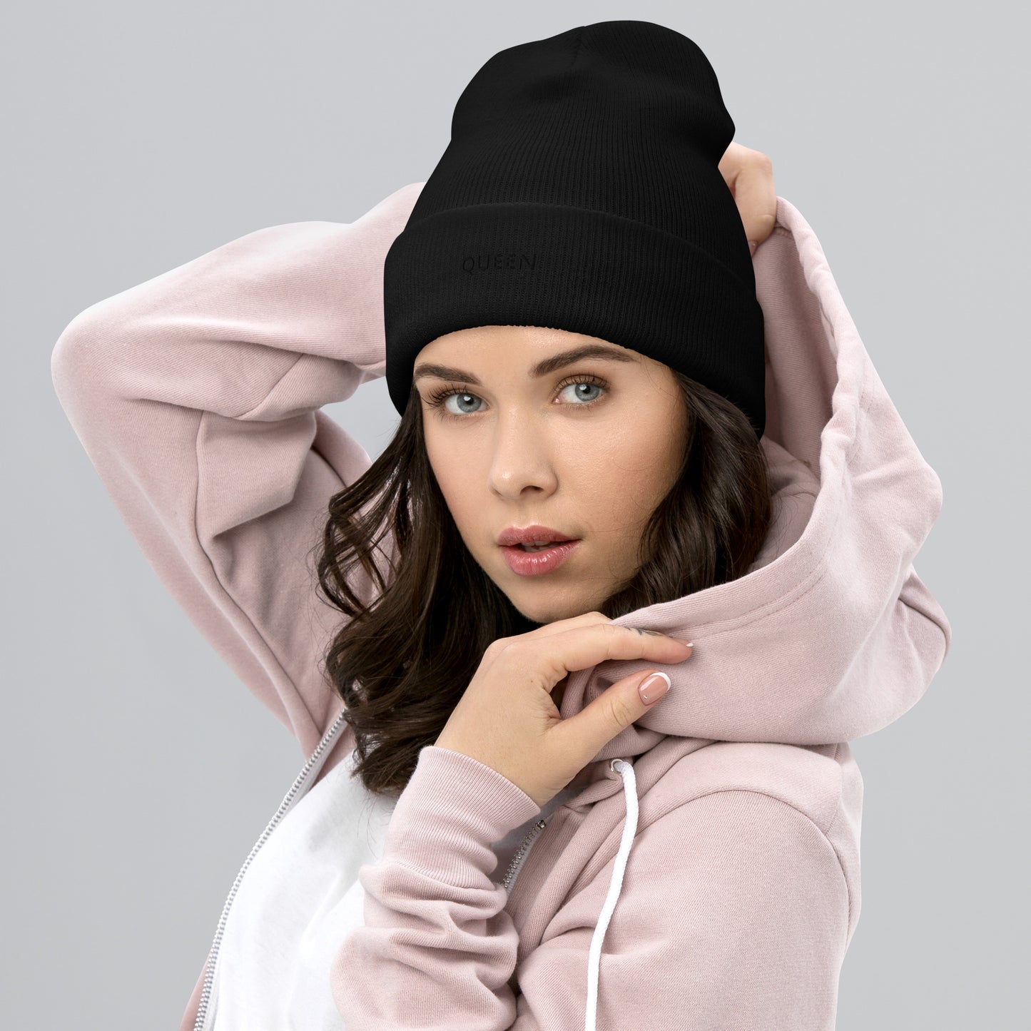 Queen Cuffed Beanie