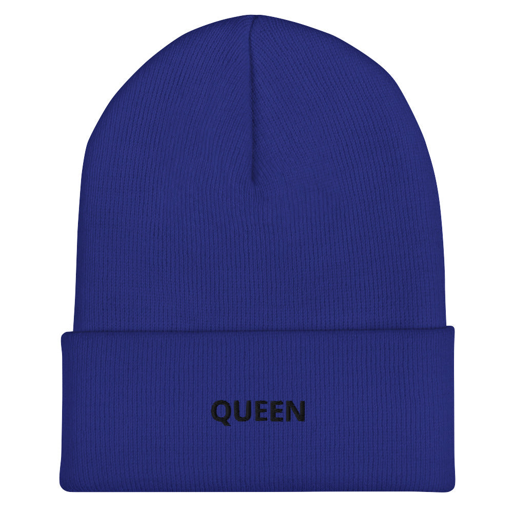 Queen Cuffed Beanie
