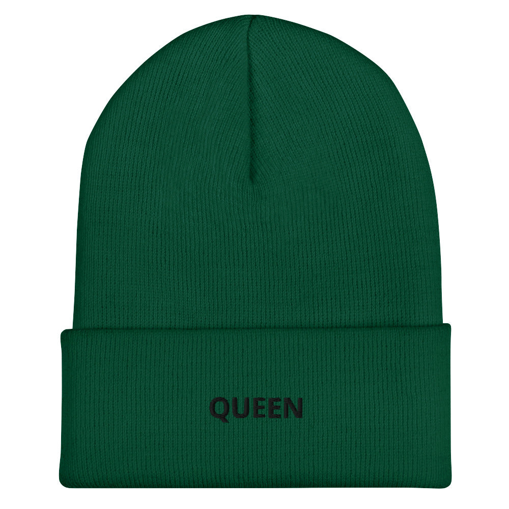 Queen Cuffed Beanie