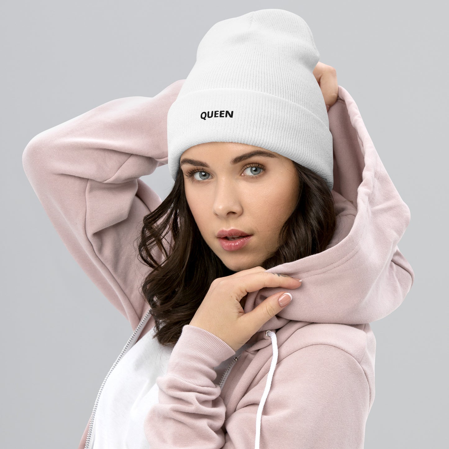 Queen Cuffed Beanie