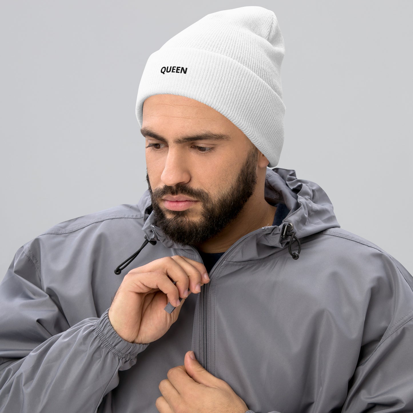 Queen Cuffed Beanie