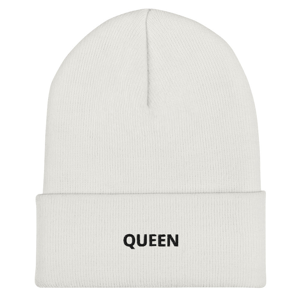 Queen Cuffed Beanie